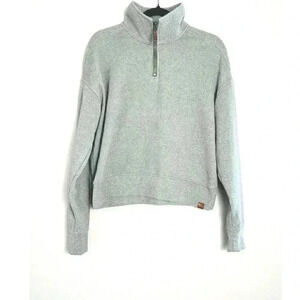 FUNDAMENTAL COAST Men’s  1/4 Zip Pullover Gray Size L